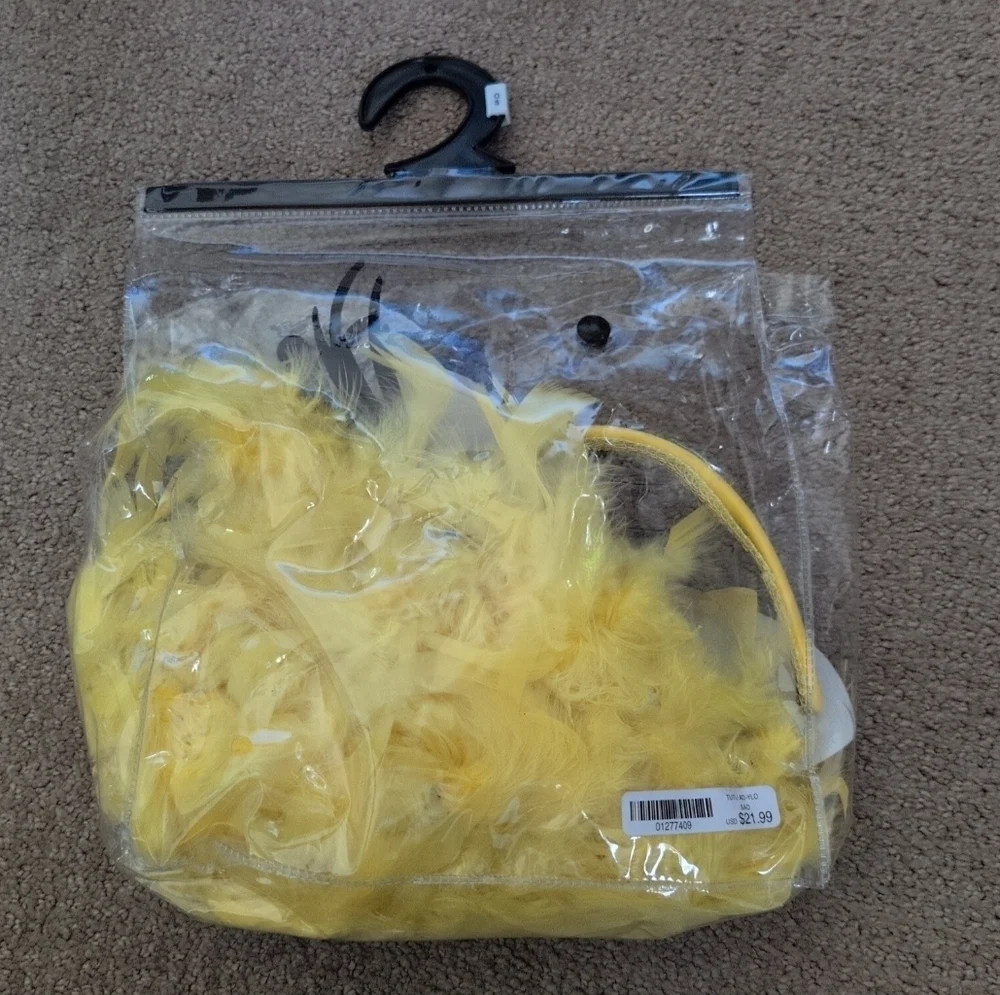 Halloween Yellow Big Bird/ Woodstock Set: Includes Mask, Headband And Boa